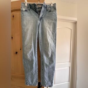 Madewell Perfect Vintage Light Blue Straight Leg Jeans